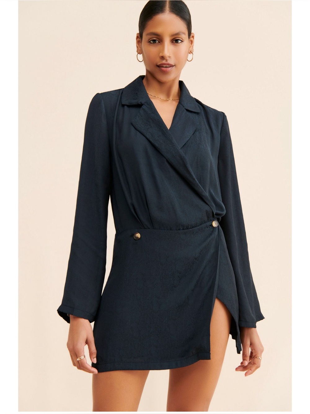 Free People Simone Dress in Black Sz M